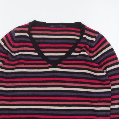 Womens UK Size 10 Marks and Spencer Multicoloured Pullover Jumper
