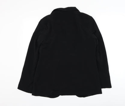 George Womens Black Jacket Blazer Size 10