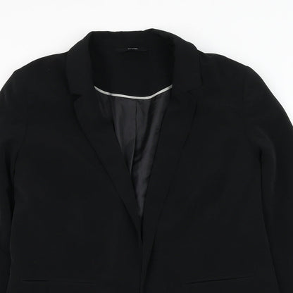 George Womens Black Jacket Blazer Size 10
