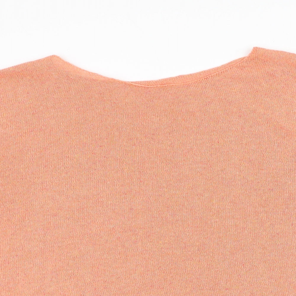 Womens UK Size XL Preworn Pink Pullover Jumper