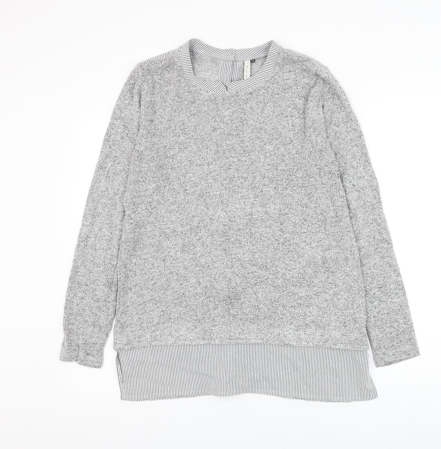 Womens UK Size 12 House of Fraser Grey Pullover Jumper