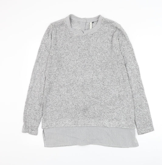 Womens UK Size 12 House of Fraser Grey Pullover Jumper