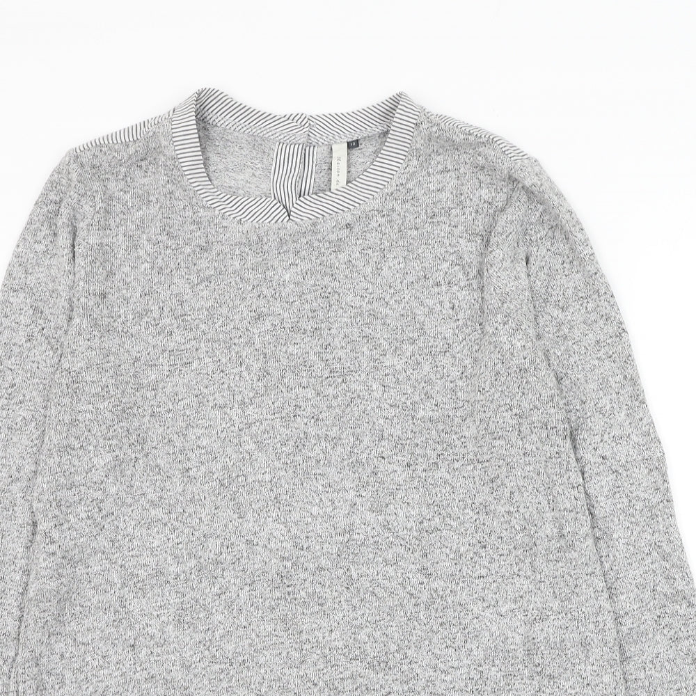 Womens UK Size 12 House of Fraser Grey Pullover Jumper