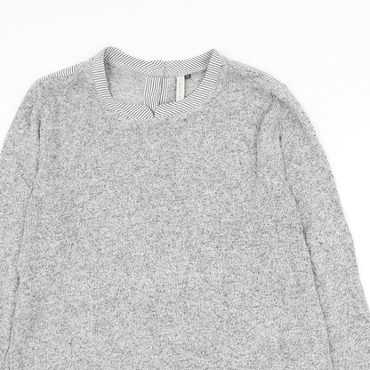 Womens UK Size 12 House of Fraser Grey Pullover Jumper
