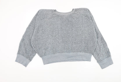 Womens UK Size S ASOS Blue Pullover Sweatshirt