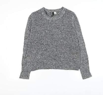 Womens UK Size S H&M Grey Pullover Jumper