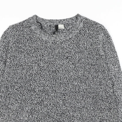 Womens UK Size S H&M Grey Pullover Jumper