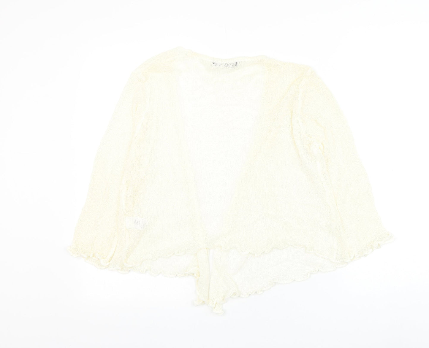 Womens UK Size S Bonmarché Ivory Cardigan Jumper