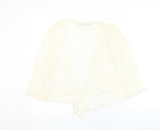 Womens UK Size S Bonmarché Ivory Cardigan Jumper