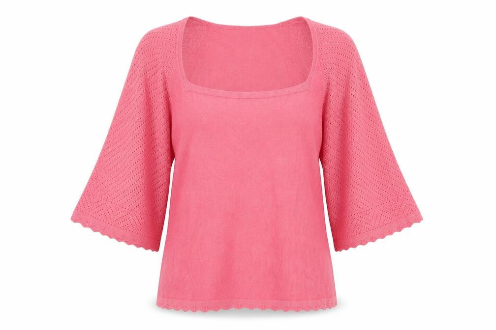 Womens UK Size 10 NEXT Pink Pullover Jumper