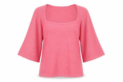 Womens UK Size 10 NEXT Pink Pullover Jumper