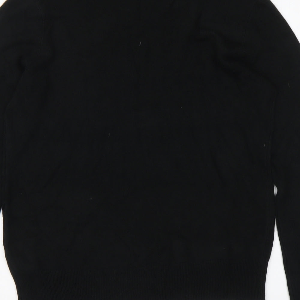 Womens UK Size M Vida Vi Black Pullover Jumper