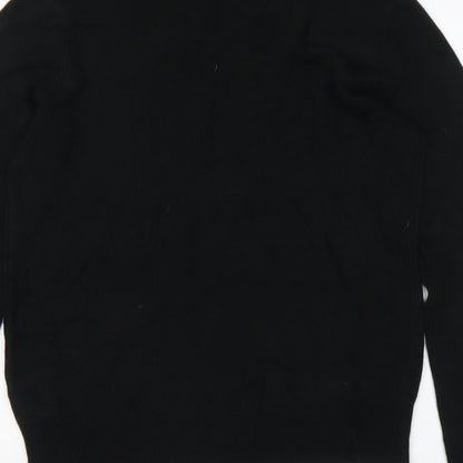 Womens UK Size M Vida Vi Black Pullover Jumper