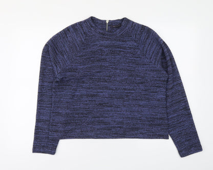 Womens UK Size 16 Marks and Spencer Blue Pullover Jumper