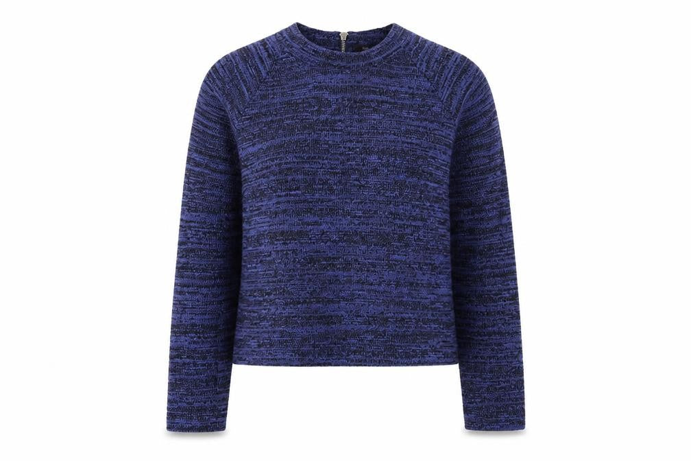 Womens UK Size 16 Marks and Spencer Blue Pullover Jumper