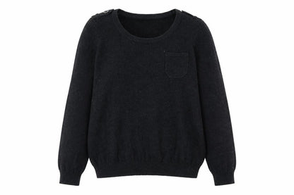 Womens UK Size 14 Marks and Spencer Grey Pullover Jumper