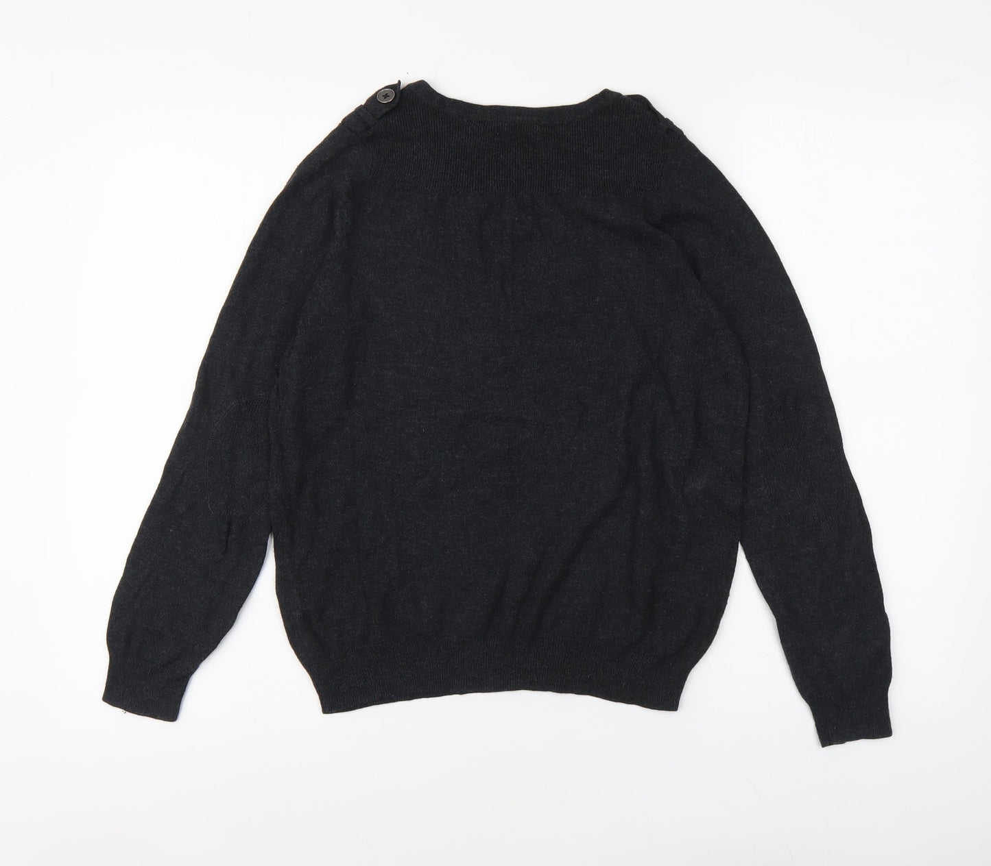 Womens UK Size 14 Marks and Spencer Grey Pullover Jumper