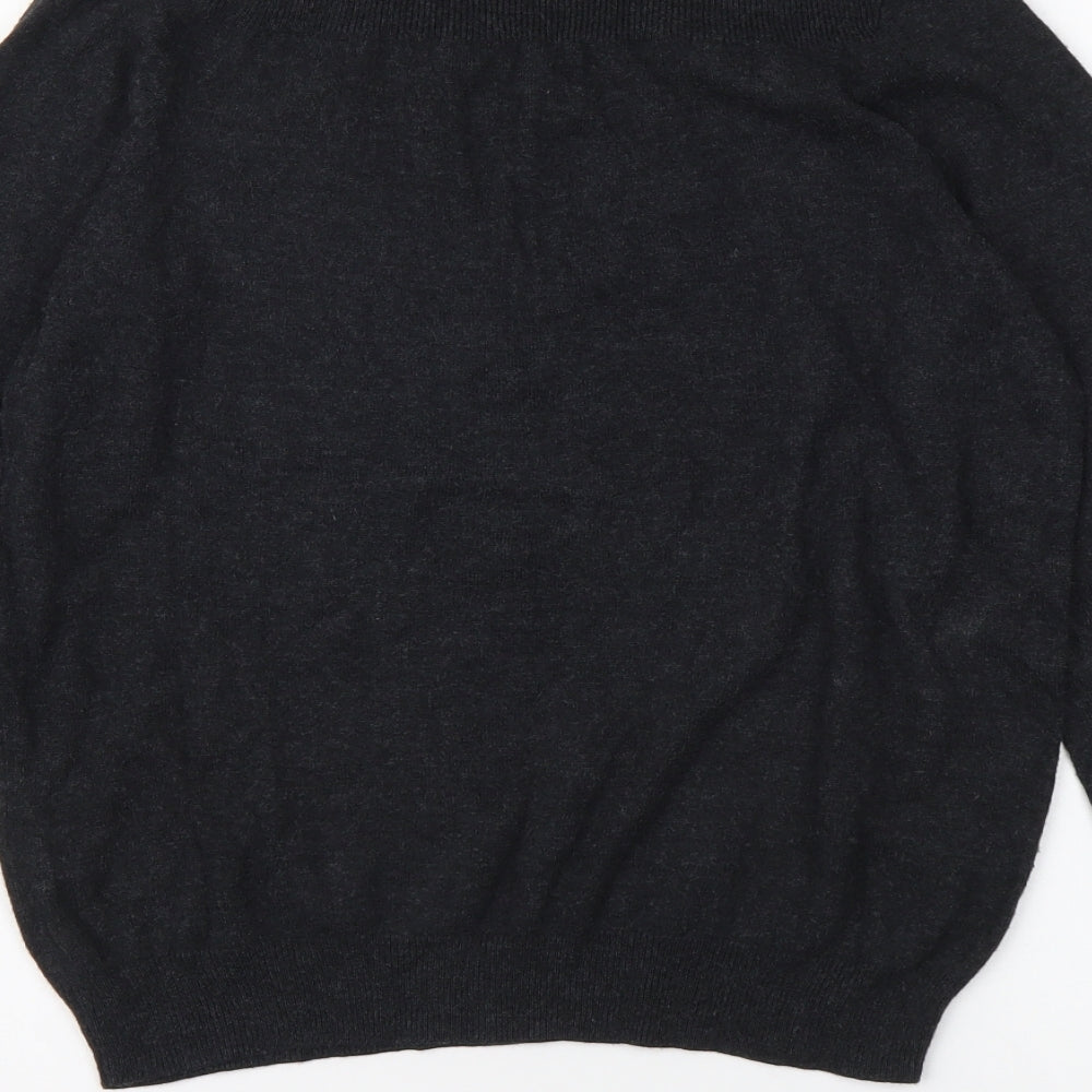 Womens UK Size 14 Marks and Spencer Grey Pullover Jumper