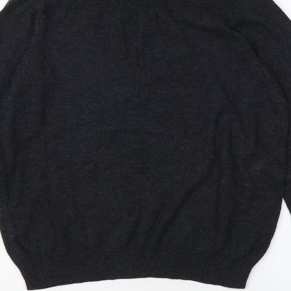 Womens UK Size 14 Marks and Spencer Grey Pullover Jumper