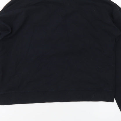 Womens UK Size 6 Jack Wills Black Pullover Sweatshirt