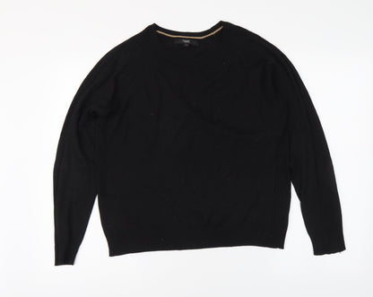 Womens UK Size M NEXT Black Pullover Jumper