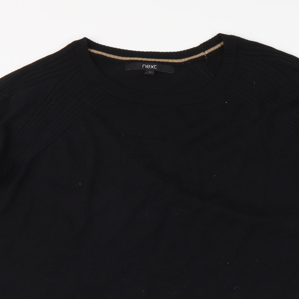Womens UK Size M NEXT Black Pullover Jumper