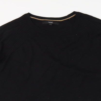Womens UK Size M NEXT Black Pullover Jumper
