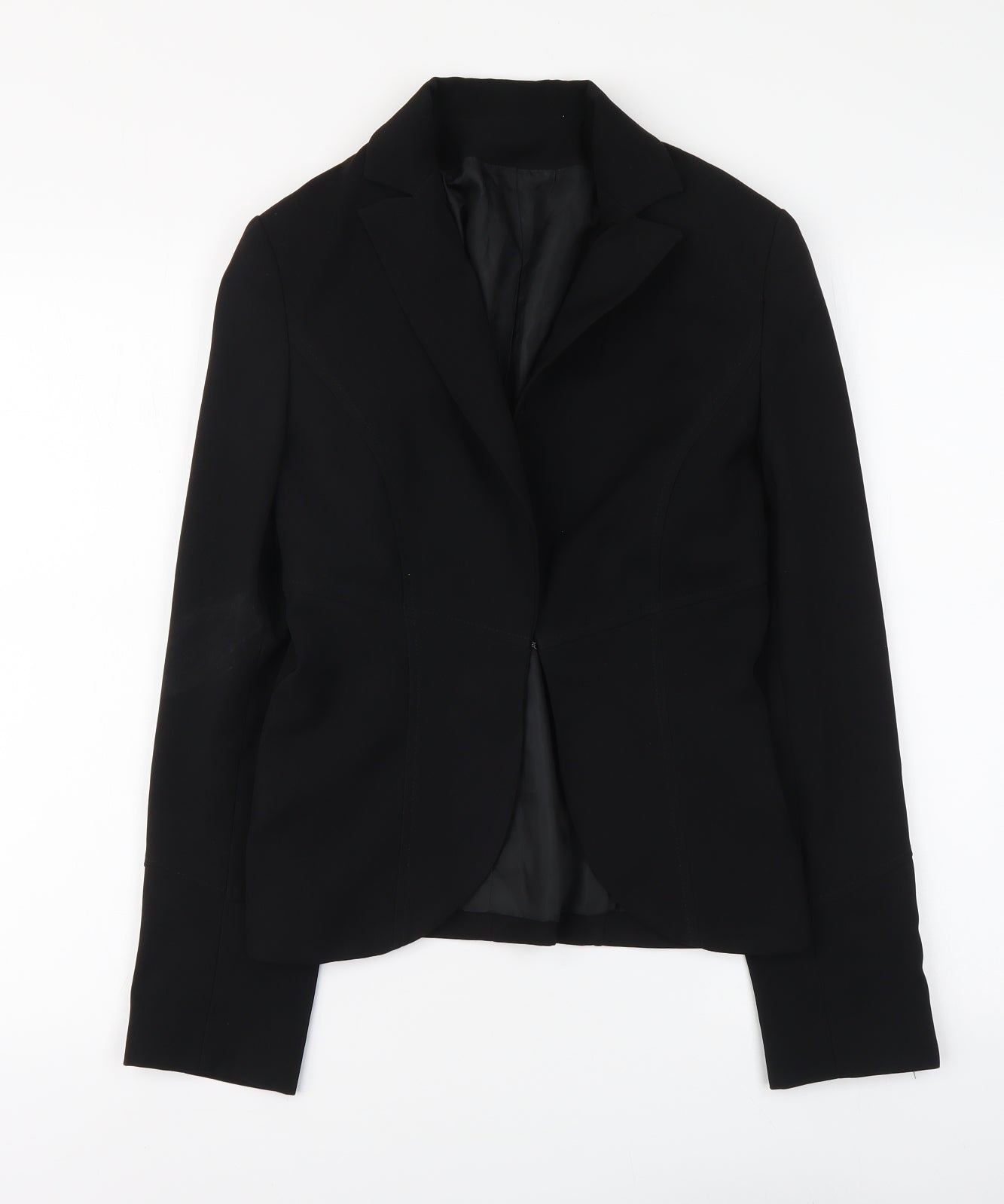 Womens UK Size 10 Bay Regular Black Suit Jacket