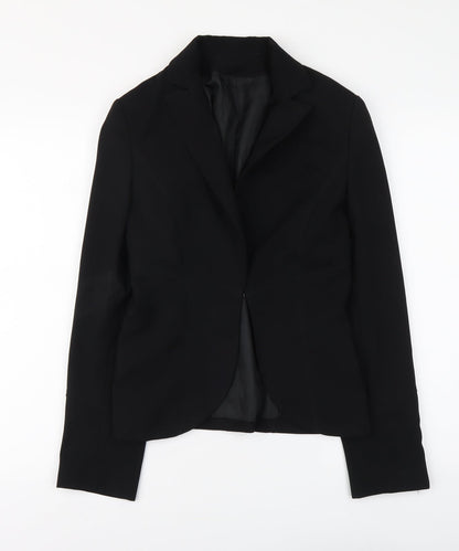 Womens UK Size 10 Bay Regular Black Suit Jacket