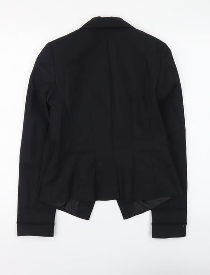 Atmosphere Womens Black Polyester Jacket Suit Size 8