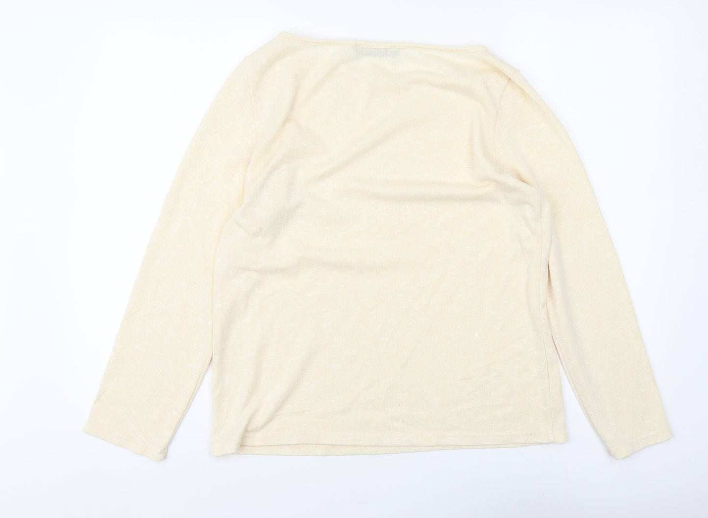 Womens UK Size L Zanzea Beige Pullover Jumper