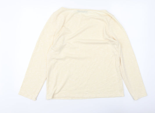 Womens UK Size L Zanzea Beige Pullover Jumper