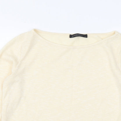 Womens UK Size L Zanzea Beige Pullover Jumper