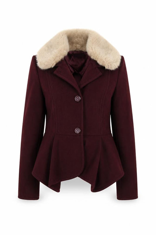 Womens UK Size 10 Topshop Purple Jacket