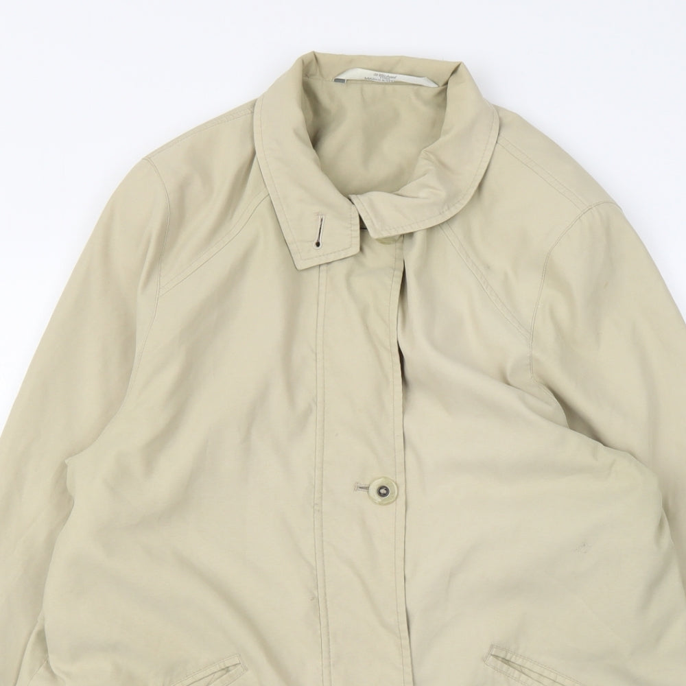 Womens UK Size 6 Marks and Spencer Beige Jacket