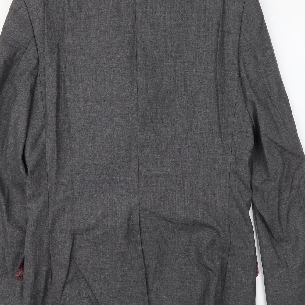Mens UK Size M Richard James Regular Grey Suit Jacket