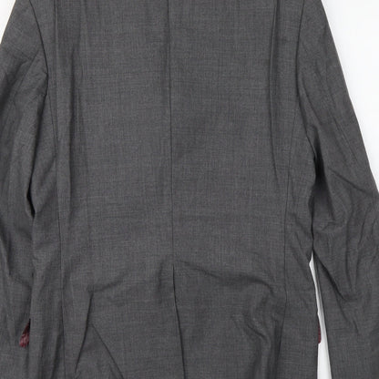 Mens UK Size M Richard James Regular Grey Suit Jacket