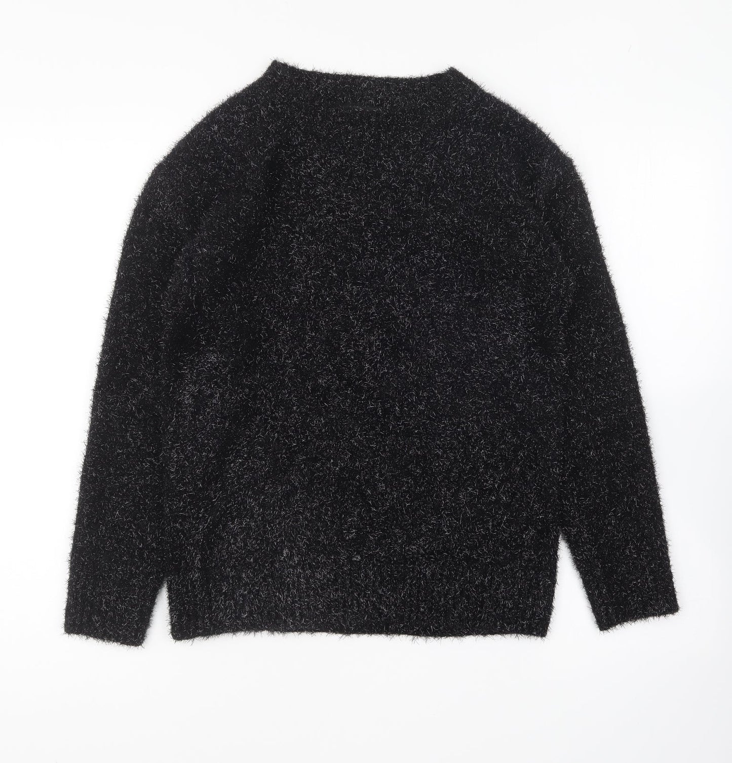 Womens UK Size S NEXT Black Pullover Jumper