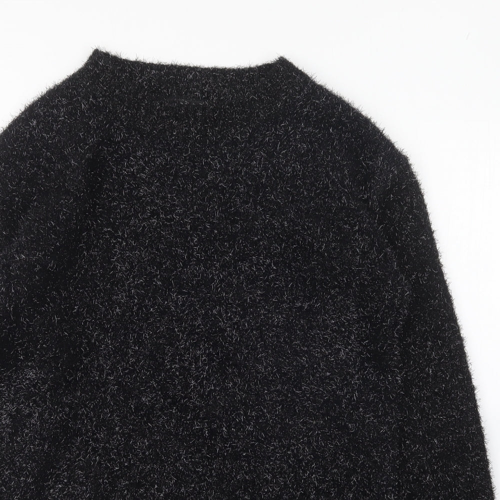 Womens UK Size S NEXT Black Pullover Jumper