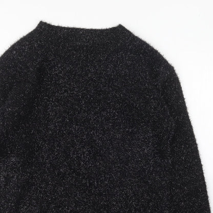 Womens UK Size S NEXT Black Pullover Jumper