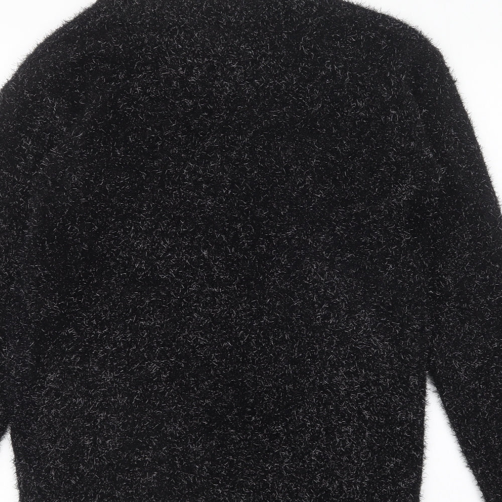 Womens UK Size S NEXT Black Pullover Jumper
