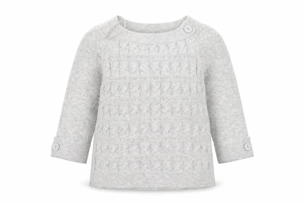 Womens UK Size S Per Una Grey Pullover Jumper