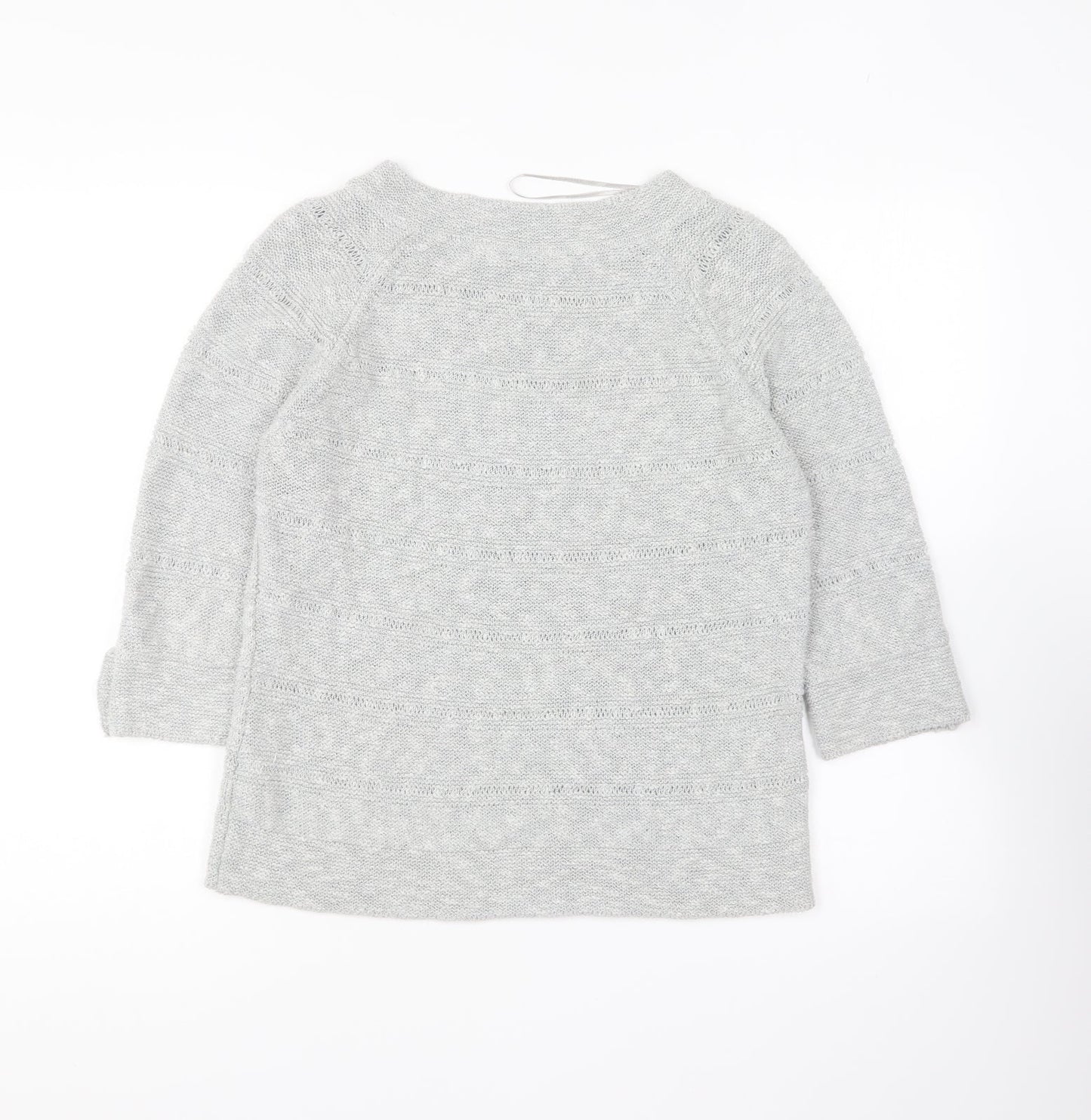Womens UK Size S Per Una Grey Pullover Jumper