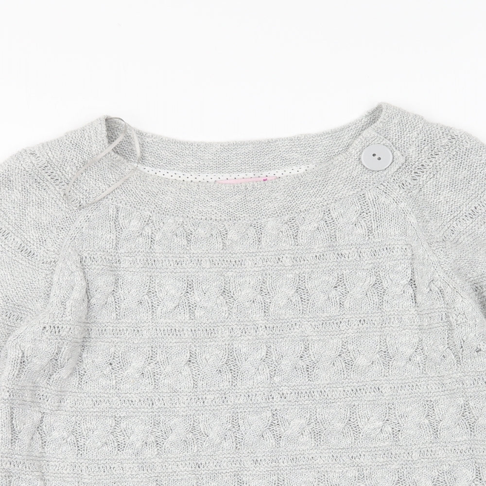 Womens UK Size S Per Una Grey Pullover Jumper