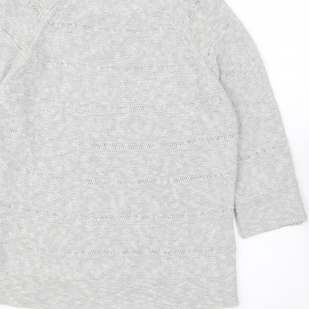Womens UK Size S Per Una Grey Pullover Jumper