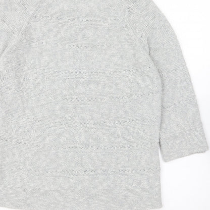 Womens UK Size S Per Una Grey Pullover Jumper