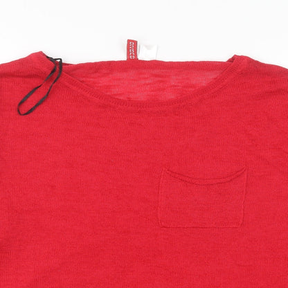 Womens UK Size M H&M Red Pullover Jumper