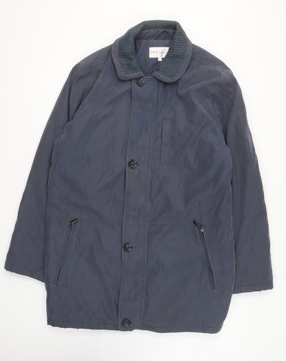 Womens UK Size L EWM Blue Overcoat