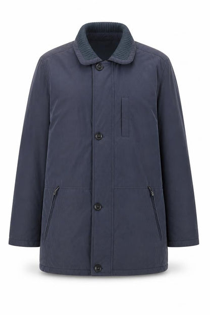 Womens UK Size L EWM Blue Overcoat