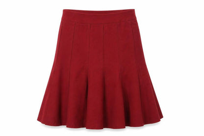Womens UK Size 30 BHS Trumpet Velvet Skirt